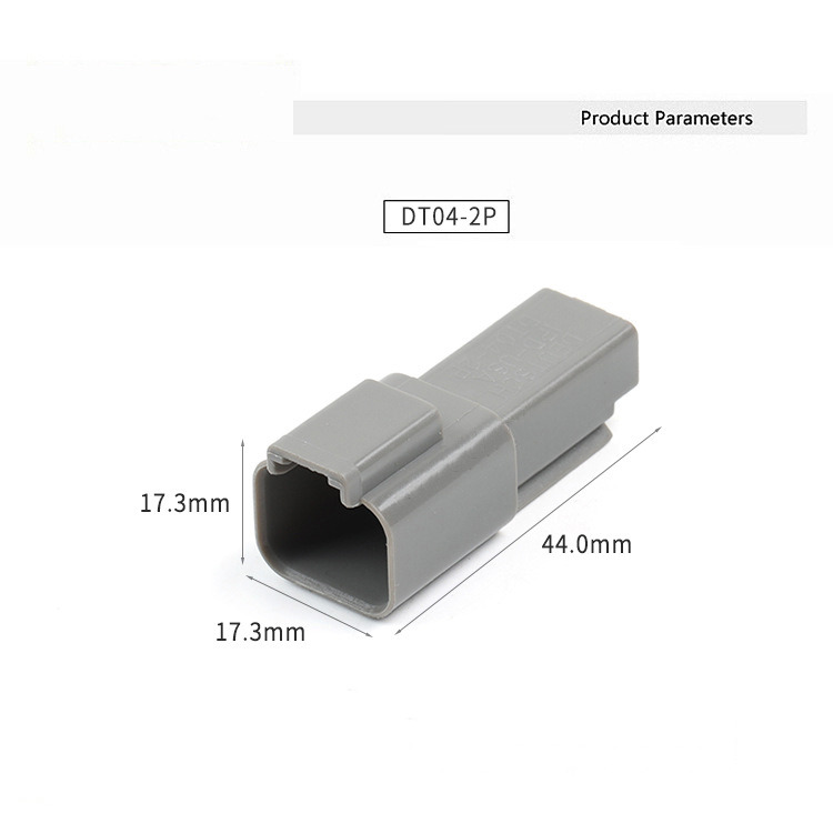 Connector DT04-2P Automotive Waterproof Connector for Male-female Mating Terminals and Cable Plug DT06-2S