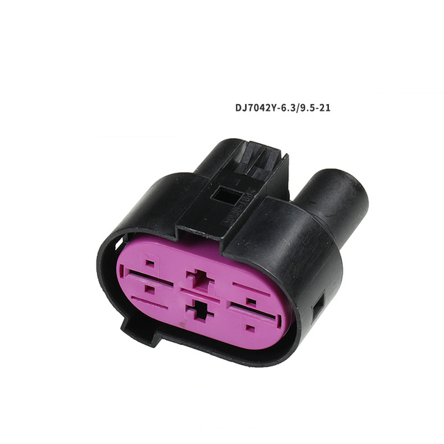 DJ7042Y - 6.3/9.5 - 21 Automotive Wiring Connector - Oxygen Sensor Plug - Fan Plug