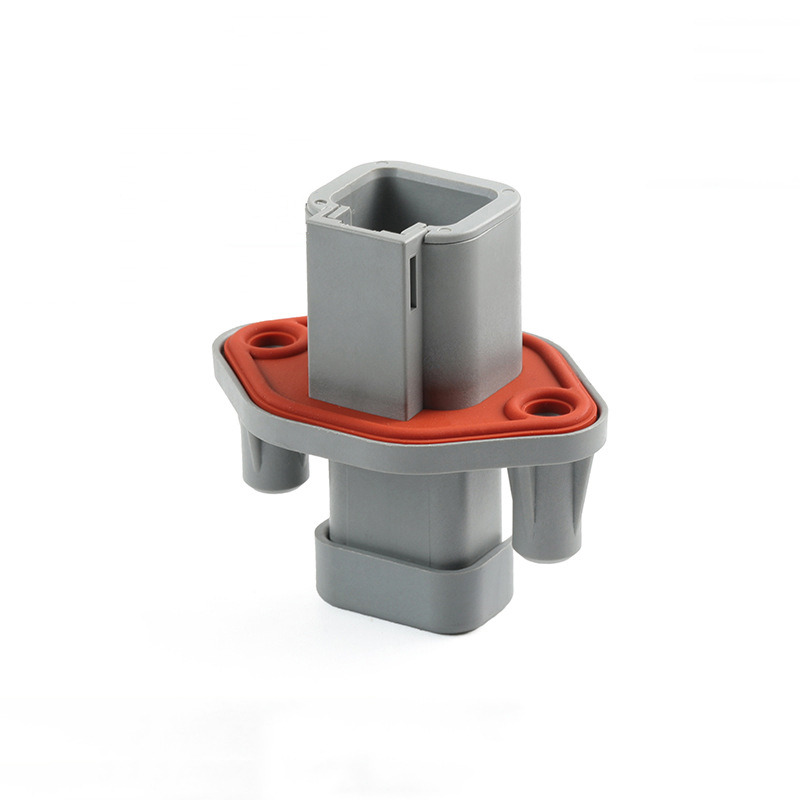2P automotive wiring harness plug waterproof connector flange connector original part - gray ATP04-2P-PM08GEC