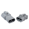 Automobile plug-in connector, electric vehicle wiring harness connector, 2P high current, high power plug DJ70253A - 9.5 - 11/21