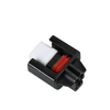 Connector for automotive air conditioning solenoid valve plug, plastic connector for air conditioning compressor plug, DJ7021-1-21