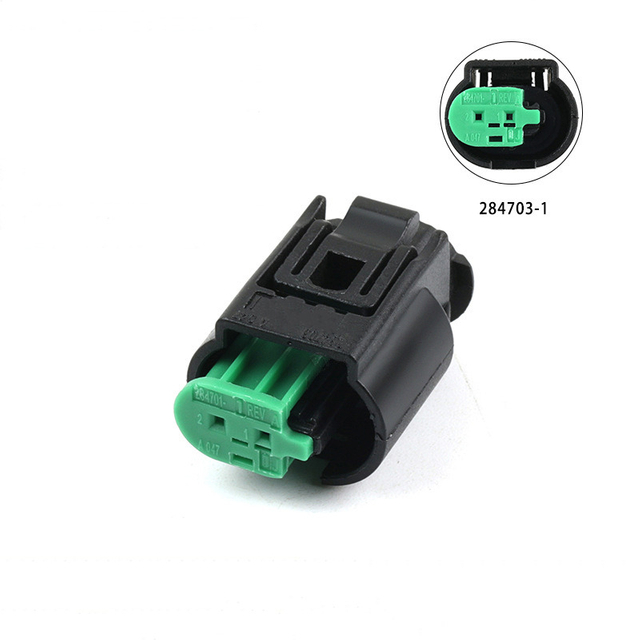 Two-hole waterproof connector for automotive sensor plug DJ7021YB-0.6-21 wiring harness connector 284703-1