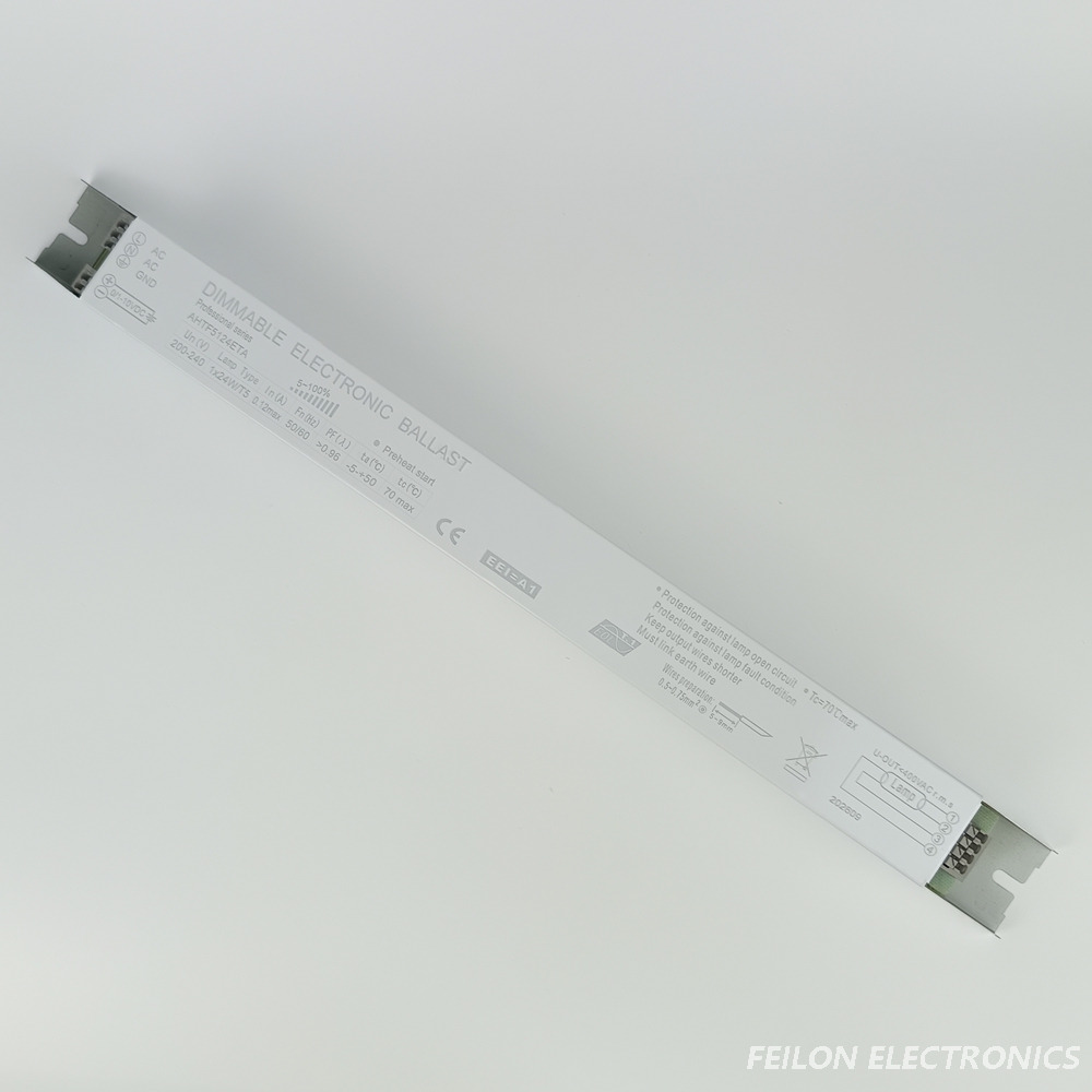 0‑10V Dimmable T5 Electronic Ballast 1x24W 220‑240V AHTF5124ETA