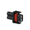 7223-6527-30 Automotive Connector Air Conditioning Solenoid Valve 2-Pin Wiring Harness Plug Sheath DJ70216Y-1-21
