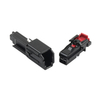 6098-7677/8988 High-fidelity speaker plug with 2-hole connector DJ7024A-1.2-21