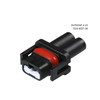 7223-6527-30 Automotive Connector Air Conditioning Solenoid Valve 2-Pin Wiring Harness Plug Sheath DJ70216Y-1-21