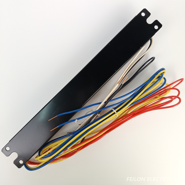 Reliable UL Listed T12 Electronic Ballast for 2 Fluorescent Lamps Multi-Voltage 120-277V 25W/30W/34W/40W