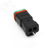 DT06-2S-EP06 2-hole Waterproof Connector Engineering Vehicle Wiring Harness Connector Flat Cover Plug
