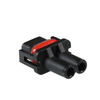 7223-6527-30 Automotive Connector Air Conditioning Solenoid Valve 2-Pin Wiring Harness Plug Sheath DJ70216Y-1-21