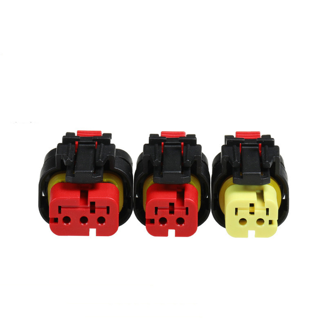 776429-1 Excavator Wiring Harness Plug Sensor Connector 2-hole Quick Connector Terminals 776523-1 Waterproof