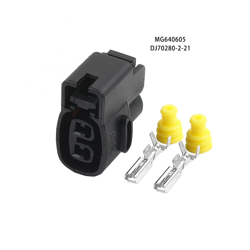 DJ70280-2-21 CVVT high-voltage connector for 2-hole wiring harness plug MG640605