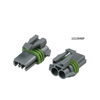 Waterproof connector, automotive plug-in, male-female plugs 1939 connector, bracket for motor wire 1212948P