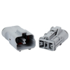Automobile plug-in connector, electric vehicle wiring harness connector, 2P high current, high power plug DJ70253A - 9.5 - 11/21