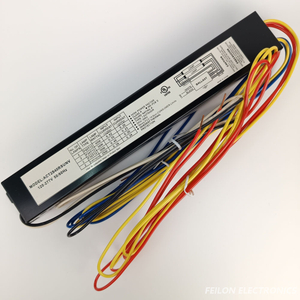 Reliable UL Listed T12 Electronic Ballast for 2 Fluorescent Lamps Multi-Voltage 120-277V 25W/30W/34W/40W