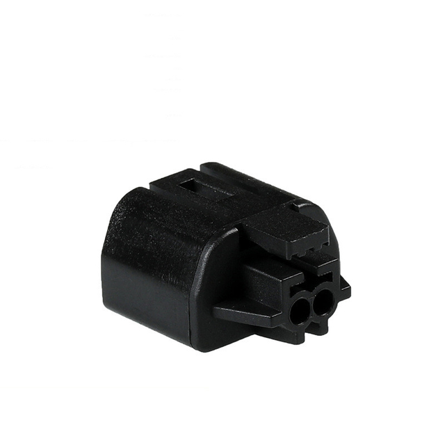 Connector for automotive air conditioning solenoid valve plug, plastic connector for air conditioning compressor plug, DJ7021-1-21