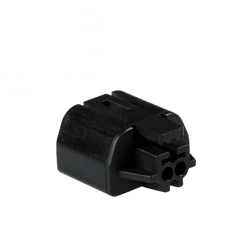 Connector for automotive air conditioning solenoid valve plug, plastic connector for air conditioning compressor plug, DJ7021-1-21